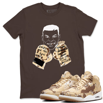 WNBA x Air Jordan 3 “Desert Camo” shirts to match jordans Everyone Has A Plan sneaker match tees Air Jordan 3 Desert Camo SNRT Sneaker Release Tees Clothing Sneakerhead ShirtsDark Chocolate 1 unisex cotton tee
