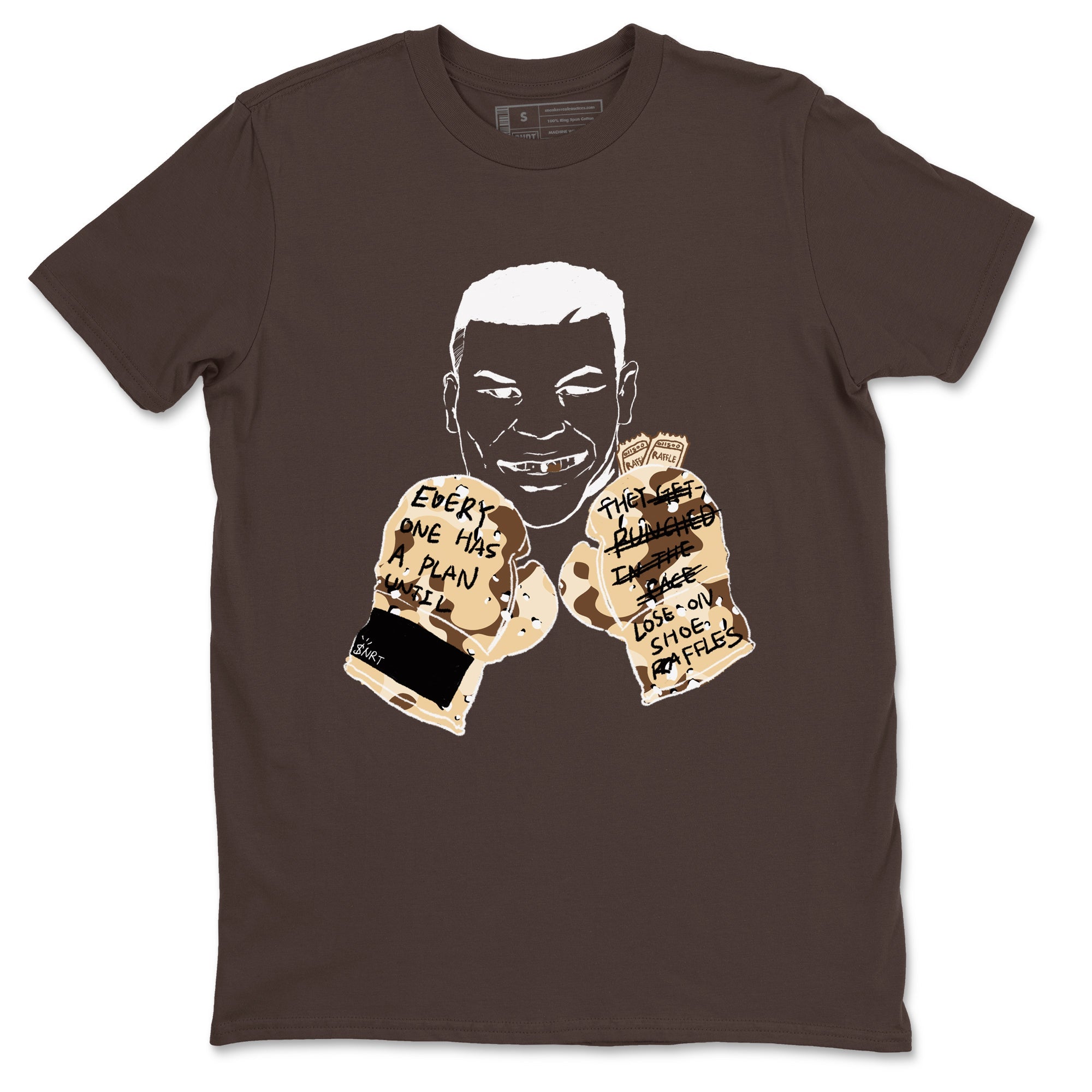 WNBA x Air Jordan 3 “Desert Camo” shirts to match jordans Everyone Has A Plan sneaker match tees Air Jordan 3 Desert Camo SNRT Sneaker Release Tees Clothing Sneakerhead ShirtsDark Chocolate 2 unisex cotton tee