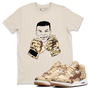 WNBA x Air Jordan 3 “Desert Camo” shirts to match jordans Everyone Has A Plan sneaker match tees Air Jordan 3 Desert Camo SNRT Sneaker Release Tees Clothing Sneakerhead ShirtsNatural 1 unisex cotton tee