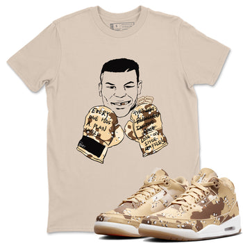 WNBA x Air Jordan 3 “Desert Camo” shirts to match jordans Everyone Has A Plan sneaker match tees Air Jordan 3 Desert Camo SNRT Sneaker Release Tees Clothing Sneakerhead ShirtsSand 1 unisex cotton tee