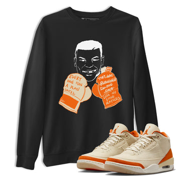 Everyone Has A Plan sneaker match t-shirt styled to complete your fit with the Air Jordan 3 Starfish sneakers, shown in Black 1.