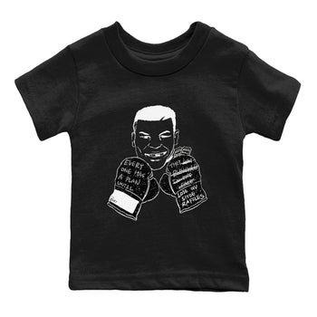 4s Fear shirts to match jordans Everyone Has A Plan sneaker match tees Air Jordan 4 Retro Fear match shoes to clothes SNRT Sneaker Tees Youth Baby Black 2 tee