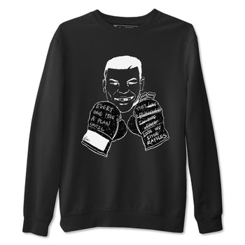4s Fear shirts to match jordans Everyone Has A Plan sneaker match tees Air Jordan 4 Retro Fear match shoes to clothes SNRT Sneaker Tees unisex cotton Black 2 shirts