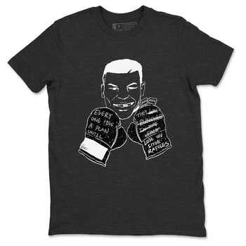 4s Fear shirts to match jordans Everyone Has A Plan sneaker match tees Air Jordan 4 Retro Fear match shoes to clothes SNRT Sneaker Tees unisex cotton Charcoal Heather 2 shirts