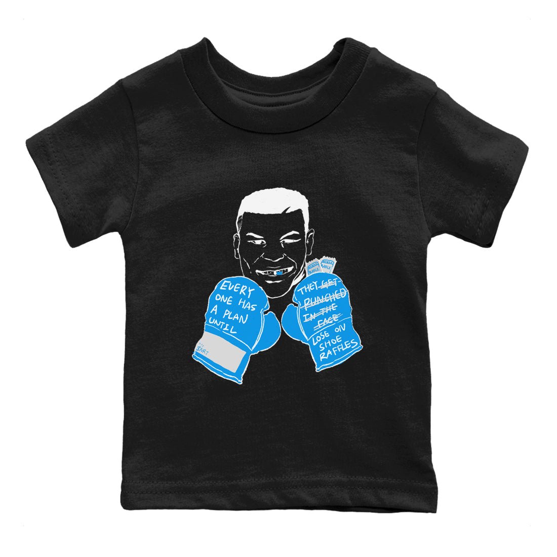 Air Jordan 4 industrial blue shirt to match jordans Everyone Has A Plan sneaker tees AJ4 Industrial Blue SNRT sneaker release tees baby toddler Black 2 cotton Shirt