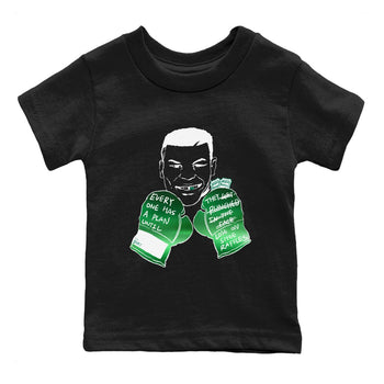 4s Oxidized Green shirts to match jordans Everyone Has A Plan sneaker match tees Air Jordan 4 Oxidized Green SNRT Sneaker Tees streetwear brand Baby and Youth Black 2 cotton tee
