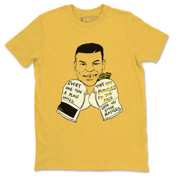 AJ4 Vivid Sulfur shirt to match jordans Everyone Has A Plan sneaker tees Air Jordan 4 Vivid Sulfur SNRT Sneaker Release Tees unisex cotton Daisy 2 crew neck shirt
