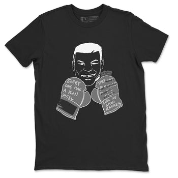 4s Wet Cement shirts to match jordans Everyone Has A Plan sneaker match tees Air Jordan 4 Wet Cement SNRT Sneaker Release Tees unisex cotton Black 2 crew neck shirts