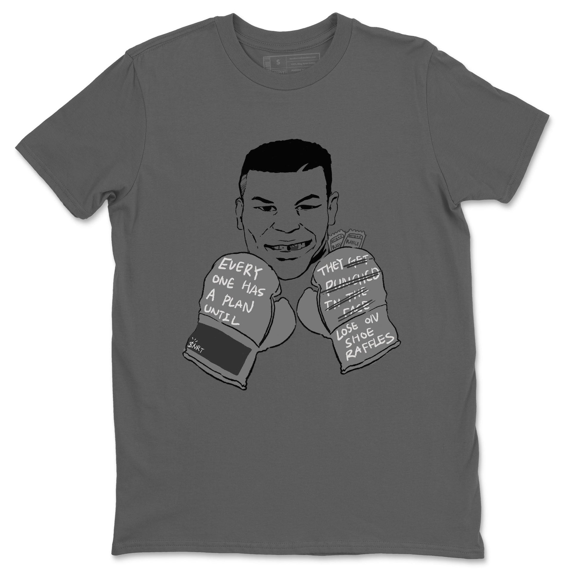 4s Wet Cement shirts to match jordans Everyone Has A Plan sneaker match tees Air Jordan 4 Wet Cement SNRT Sneaker Release Tees unisex cotton Cool Grey 2 crew neck shirts