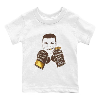 5s Golden Ticket shirts to match jordans  Everyone Has A Plan shirts to match jordans Air Jordan 5 Golden Ticket match shoes to clothes SNRT Sneaker Tees Youth Baby White 2 tee