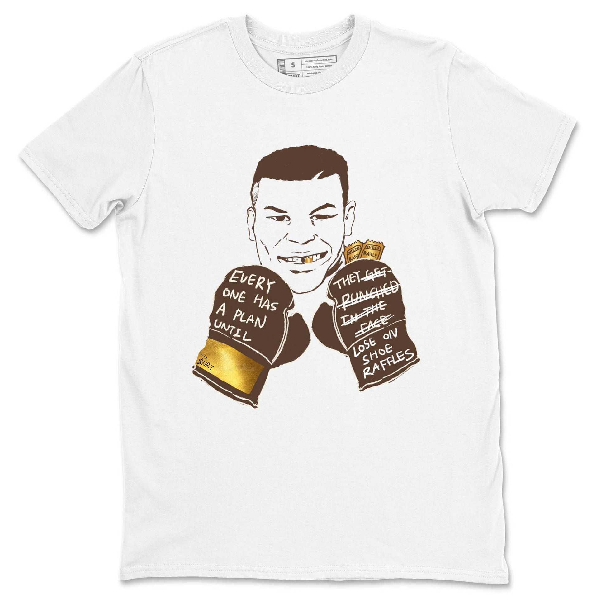 5s Golden Ticket shirts to match jordans  Everyone Has A Plan shirts to match jordans Air Jordan 5 Golden Ticket match shoes to clothes SNRT Sneaker Tees unisex cotton White 2 shirts