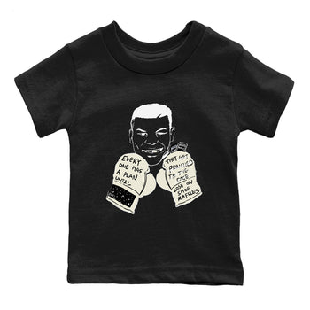 AJ5 Sail shirt to match jordans Everyone Has A Plan sneaker tees Air Jordan 5 SE Sail SNRT sneaker release tees baby toddler Black 2 cotton Shirt
