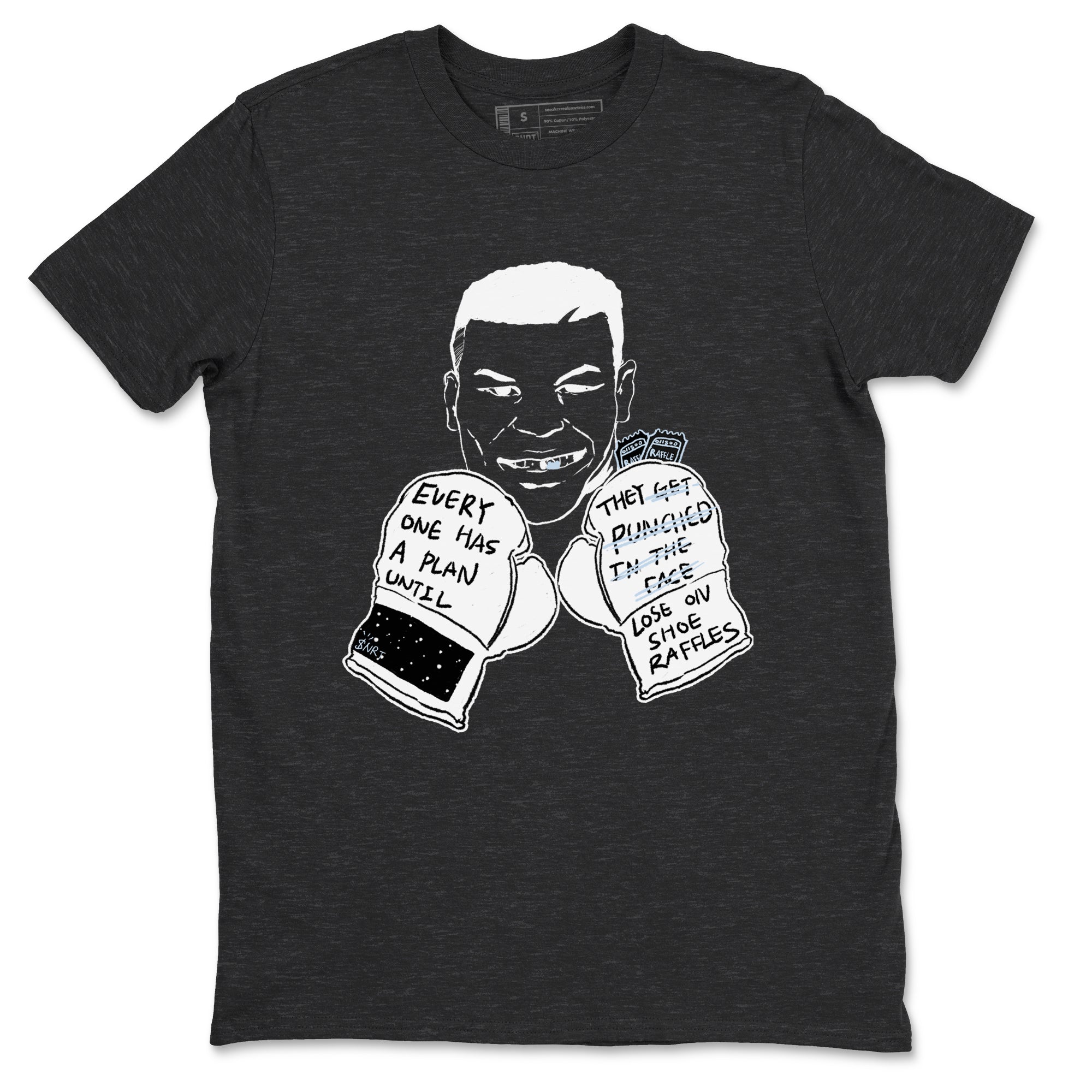6s White Black shirt to match jordans Everyone Has A Plan sneaker tees Air Jordan 6 White Black SNRT Sneaker Release Tees unisex cotton Charcoal Heather 2 crew neck shirt