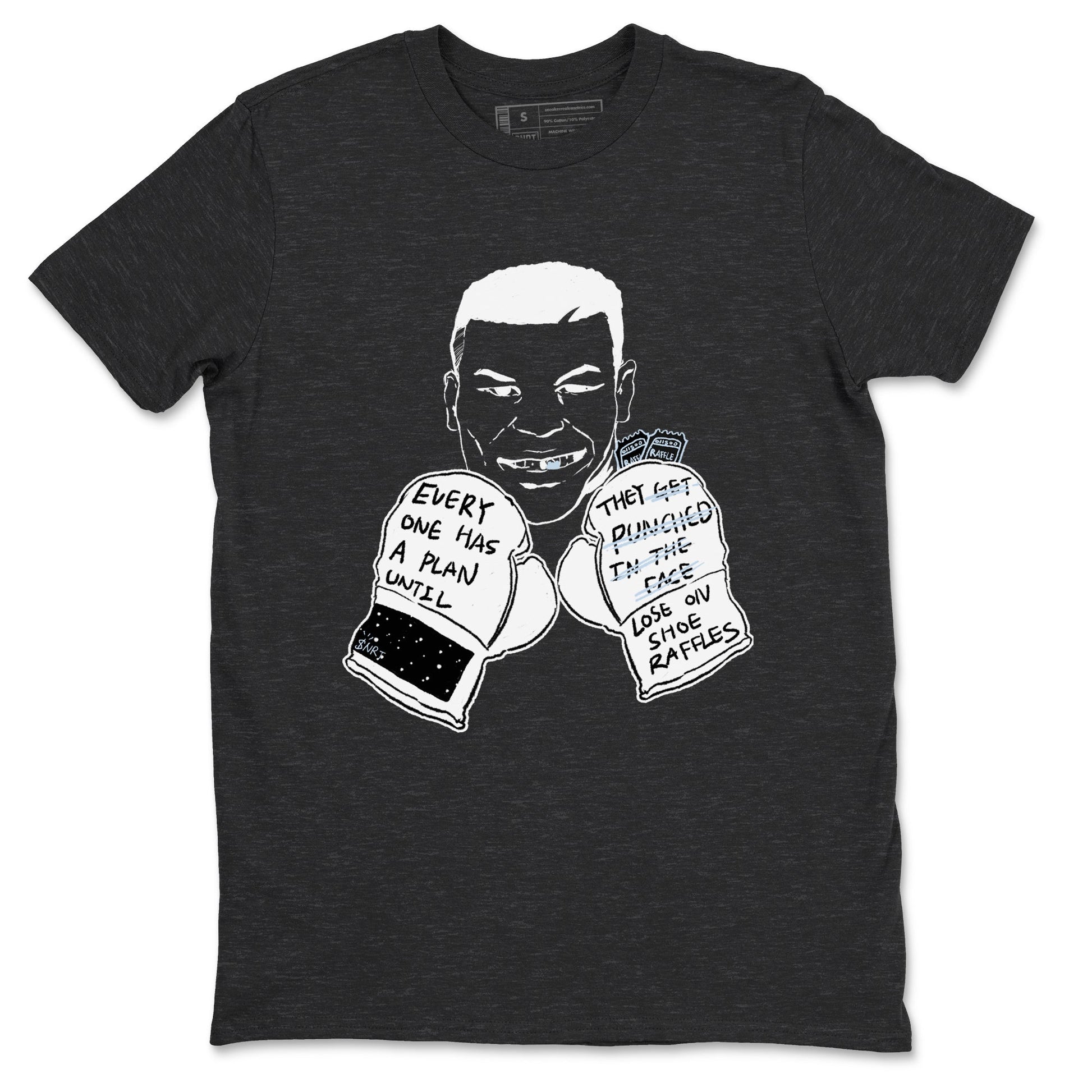 6s White Black shirt to match jordans Everyone Has A Plan sneaker tees Air Jordan 6 White Black SNRT Sneaker Release Tees unisex cotton Charcoal Heather 2 crew neck shirt