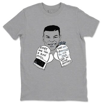 6s White Black shirt to match jordans Everyone Has A Plan sneaker tees Air Jordan 6 White Black SNRT Sneaker Release Tees unisex cotton Heather Grey 2 crew neck shirt