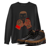 9s Olive shirts to match jordans Everyone Has A Plan sneaker match tees Air Jordan 9 Olive match shoes to clothes SNRT Sneaker Tees unisex cotton Black 1 shirts