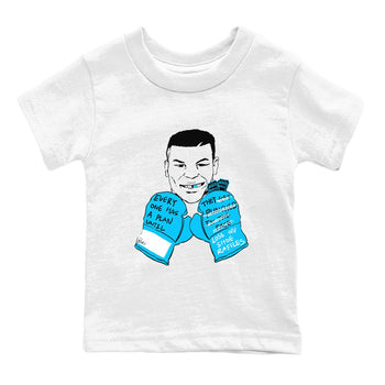 AJ9 Powder Blue shirt to match jordans Everyone Has A Plan sneaker tees Air Jordan 9 Powder Blue SNRT sneaker release tees baby toddler White 2 cotton Shirt