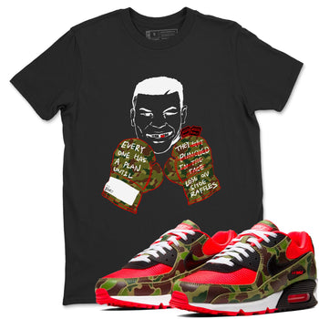 Air Max 90 Duck Camo shirts to match jordans Everyone Has A Plan sneaker match tees Air Max 90 Reverse Duck Camo match shoes to clothes SNRT Sneaker Tees unisex cotton Black 1 shirts
