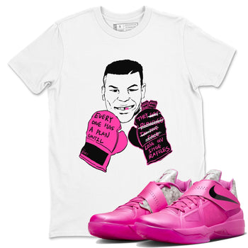 Nike KD 4 Retro Aunt Pearl shirts to match jordans Everyone Has A Plan sneaker match tees Nike KD 4 Aunt Pearl match shoes to clothes SNRT Sneaker Tees unisex cotton White 1 shirts