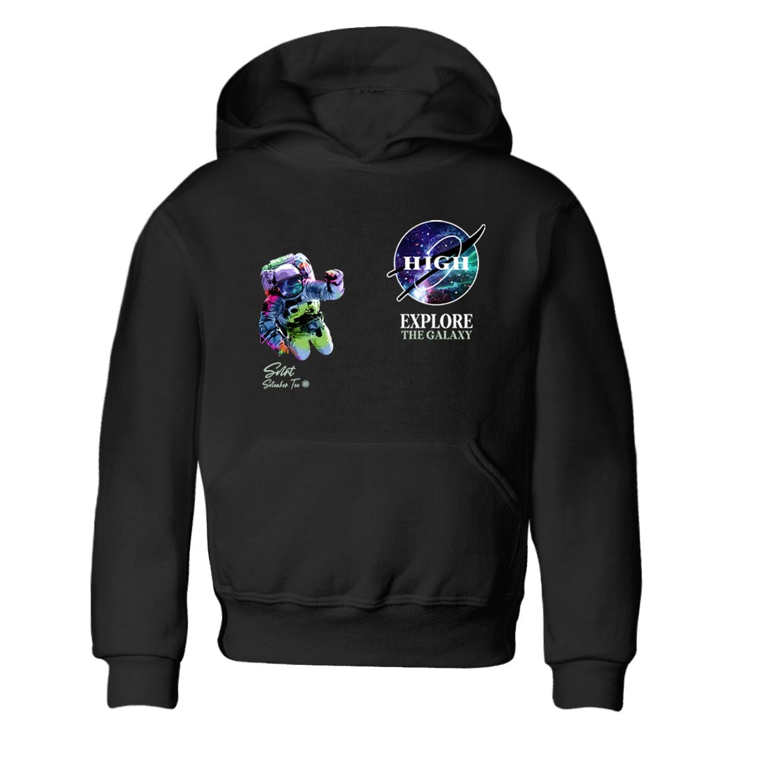 Foams One Galaxy shirts to match jordans Explore The Galaxy best t shirts to wear with jordans Air Foamposite One Galaxy match shoes to clothes SNRT Sneaker Tees Youth Baby Black 2 tee