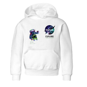 Foams One Galaxy shirts to match jordans Explore The Galaxy best t shirts to wear with jordans Air Foamposite One Galaxy match shoes to clothes SNRT Sneaker Tees Youth Baby White 2 tee