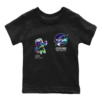 Foams One Galaxy shirts to match jordans Explore The Galaxy best t shirts to wear with jordans Air Foamposite One Galaxy match shoes to clothes SNRT Sneaker Tees Youth Baby Black 2 tee