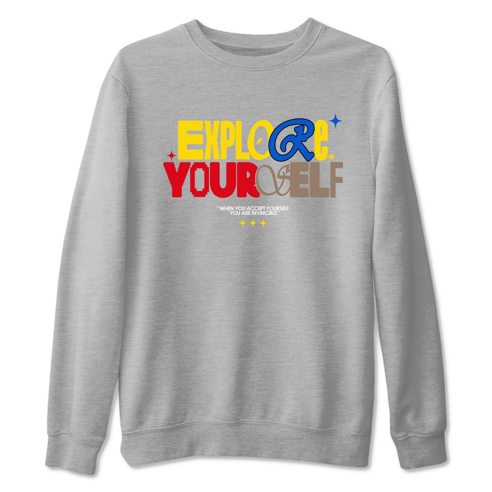 Air Jordan 1 Low Travis Scott Canary shirts to match jordans Explore Yourself sneaker match tees AJ1 Travis Scott Canary SNRT Sneaker Release Tees unisex cotton Heather Grey 2 crew neck shirt
