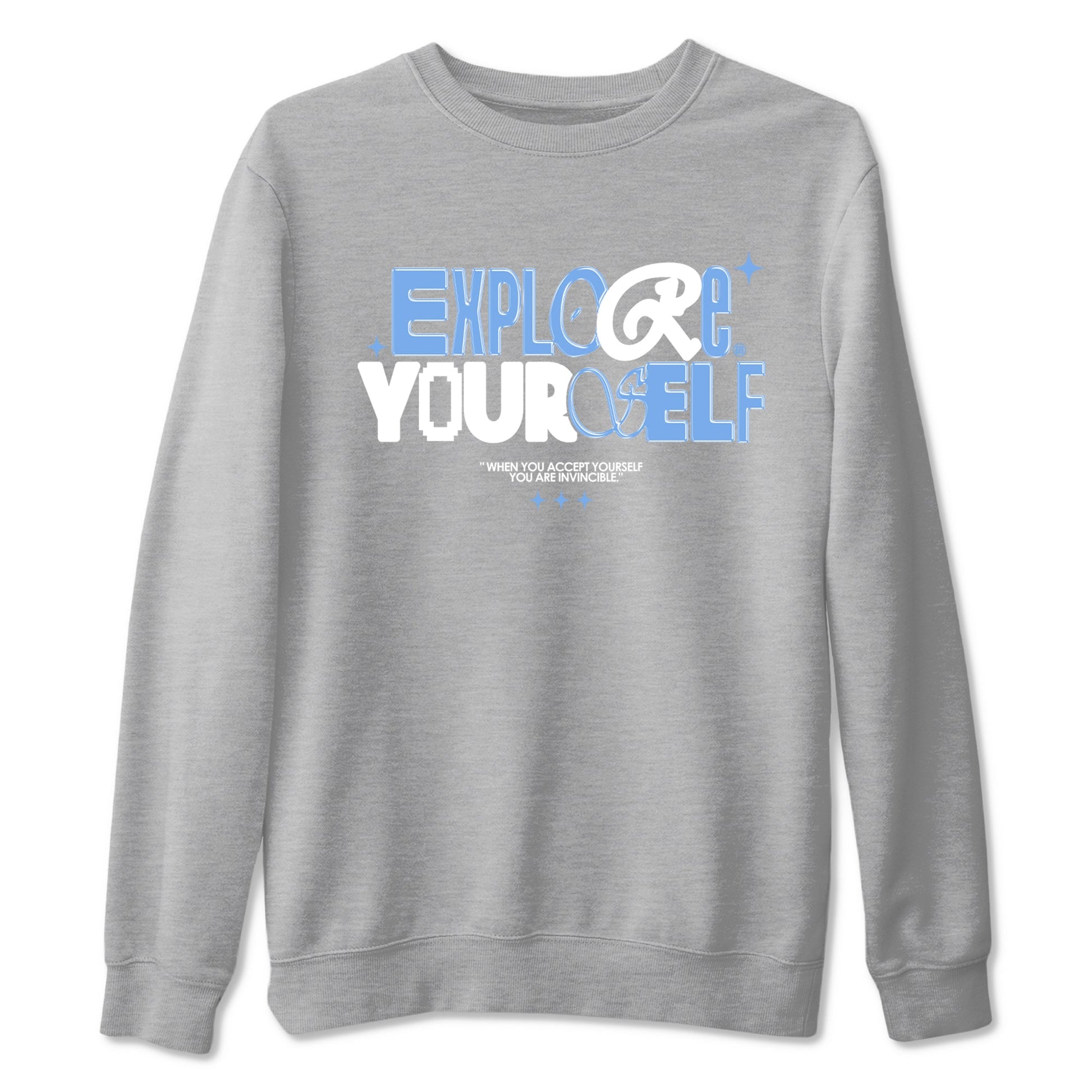 11s Legend Blue shirts to match jordans Explore Yourself sneaker match tees Air Jordan 11 Legend Blue SNRT Sneaker Release Tees unisex cotton Heather Grey 2 crew neck shirts