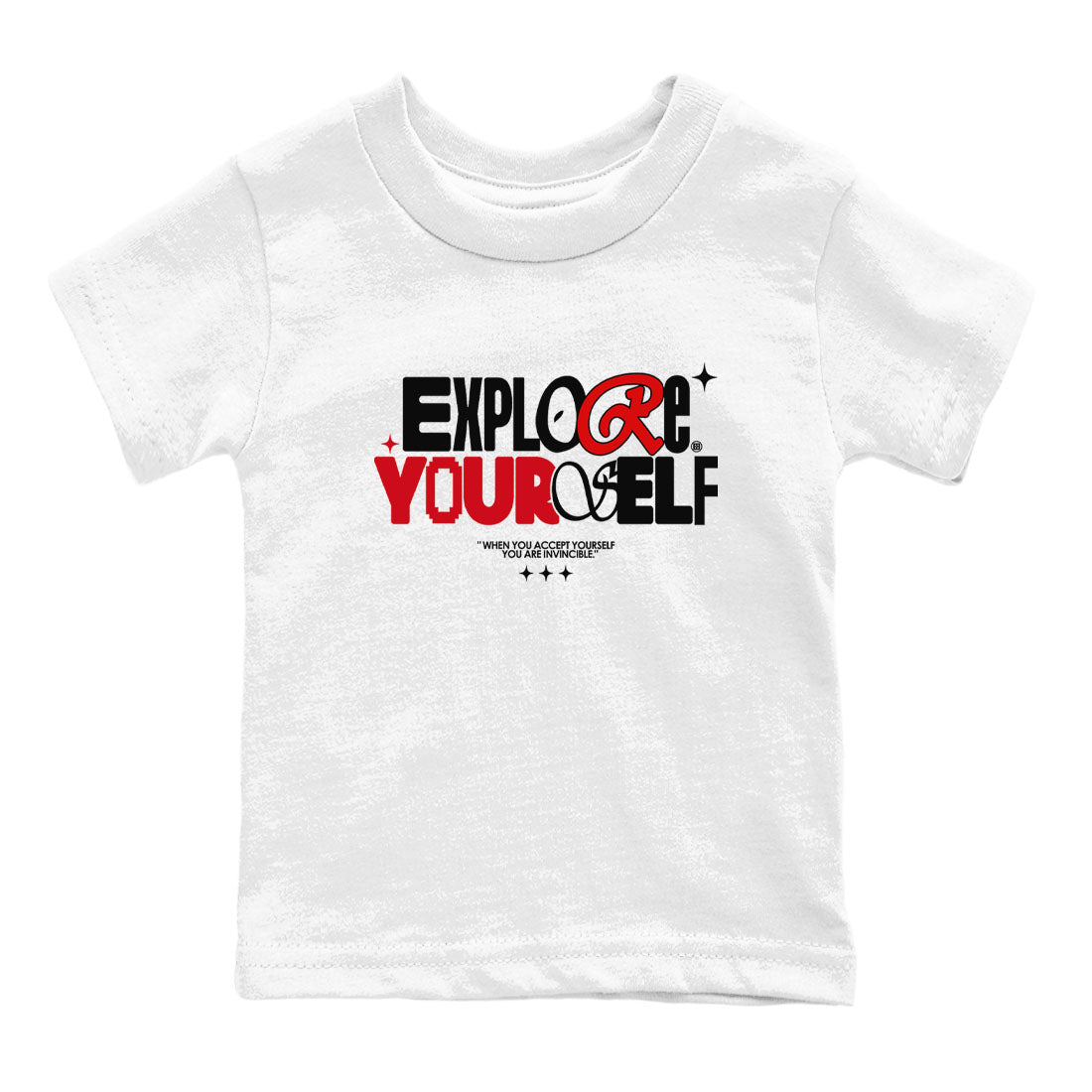 Air Jordan 12 Retro Taxi Flip shirts to match jordans Explore Yourself sneaker match tees 12s Red Taxi SNRT sneaker release tees baby toddler White 2 cotton Shirt