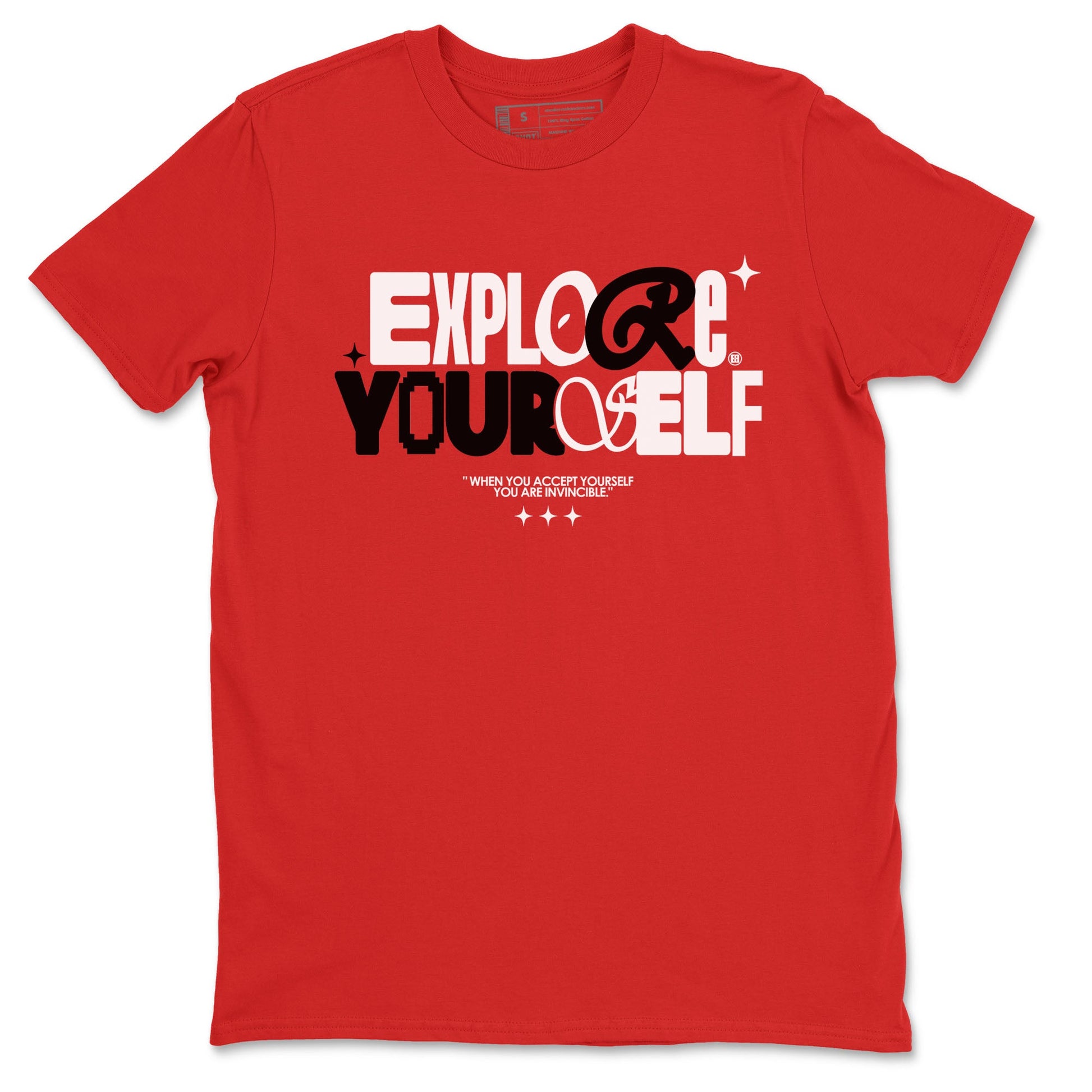 Air Jordan 12 Retro Taxi Flip shirts to match jordans Explore Yourself sneaker match tees 12s Red Taxi SNRT sneaker release Tees unisex cotton Red 2 crew neck shirt