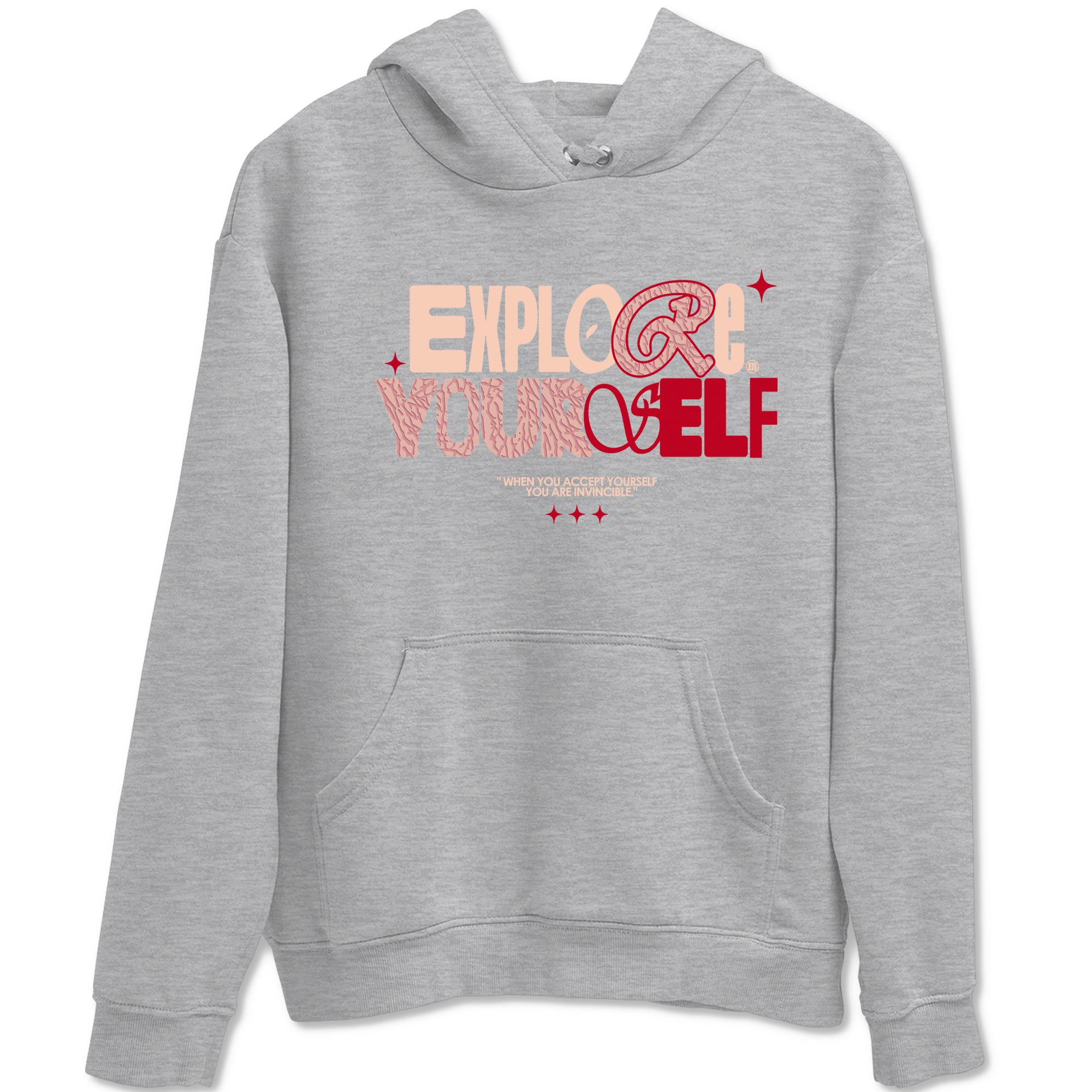 Air Jordan 3 "Treat Yourself" Washed Coral shirts to Special Valentine's Day Explore Yourself sneaker match tees Jordan 3 Valentine's Day best t shirts to wear with jordans SNRT Sneaker Tees Graphic Tee Heather Grey 2 shirts