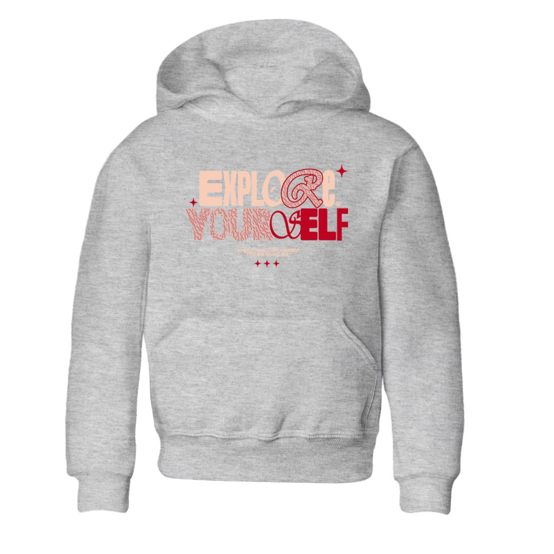 Air Jordan 3 "Treat Yourself" Washed Coral shirts to Special Valentine's Day Explore Yourself sneaker match tees Jordan 3 Valentine's Day best t shirts to wear with jordans SNRT Sneaker Tees Youth Baby Heather Grey 2 tee