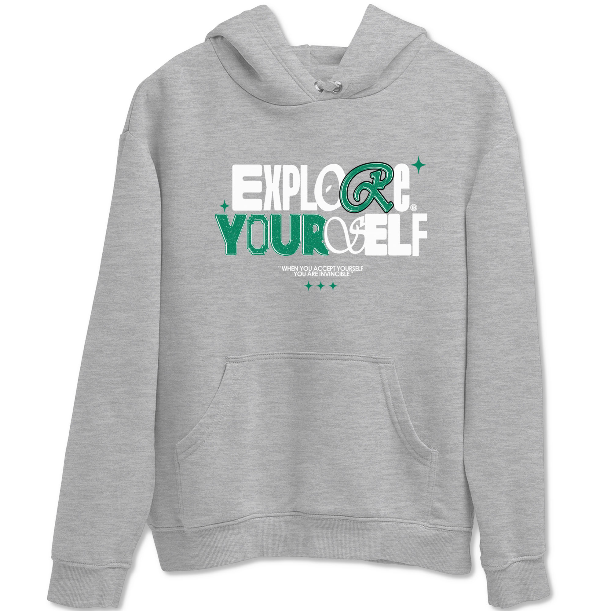 4s Oxidized Green shirts to match jordans Explore Yourself sneaker match tees Air Jordan 4 Oxidized Green SNRT Sneaker Tees streetwear brand Heather Grey 2 unisex cotton tee