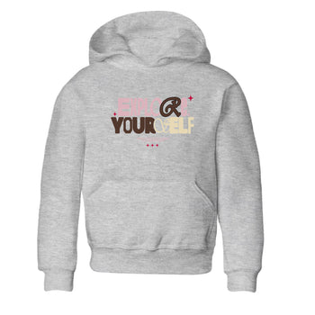 Dunk Cacao Wow And Pink Foam shirts to match jordans Explore Yourself sneaker match tees Dunk Cacao Wow And Pink Foam SNRT Sneaker Tees streetwear brand Baby and Youth Heather Grey 2 cotton tee