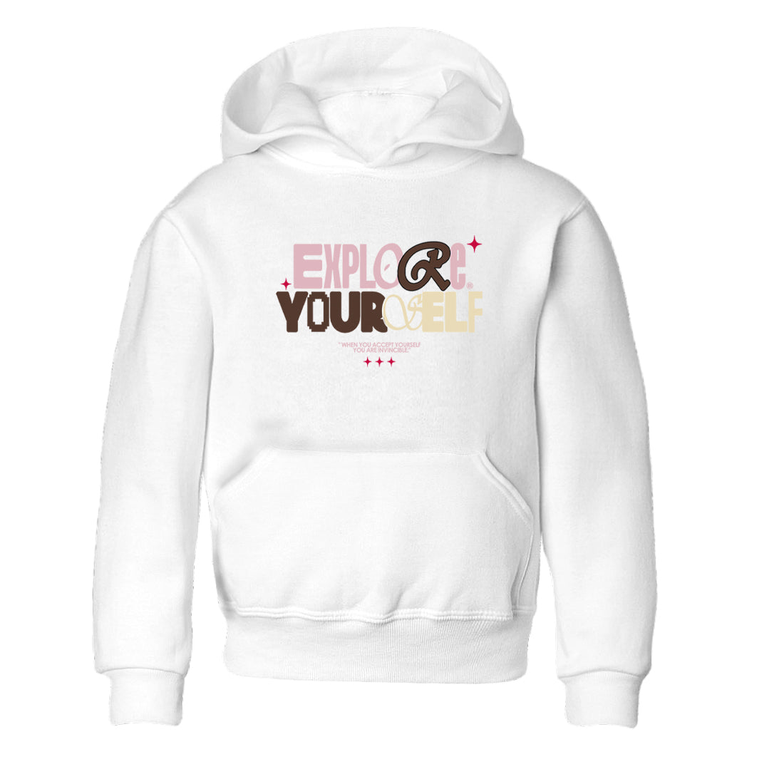 Dunk Cacao Wow And Pink Foam shirts to match jordans Explore Yourself sneaker match tees Dunk Cacao Wow And Pink Foam SNRT Sneaker Tees streetwear brand Baby and Youth White 2 cotton tee