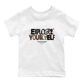 Yeezy Slide Flax shirts to match jordans Explore Yourself sneaker match tees Yeezy Slide Flax SNRT Sneaker Tees streetwear brand Baby and Youth White 2 cotton tee
