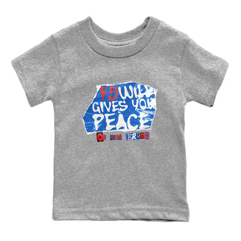 Air Force 1 404 Error shirt to match jordans F5 Will Gives You Peace sneaker tees Air Force 1 404 Error SNRT sneaker release tees baby toddler Heather Grey 2 cotton Shirt