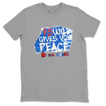 Air Force 1 404 Error shirt to match jordans F5 Will Gives You Peace sneaker tees Air Force 1 404 Error SNRT Sneaker Release Tees unisex cotton Heather Grey 2 crew neck shirt