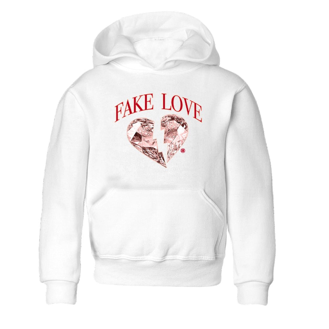 3s Valentines Day tee to match jordans Fake Love best t shirts to wear with jordans Air Jordan 3 "Treat Yourself" Washed Coral special Valentine's Day Gift SNRT Sneaker Tees Youth Baby White 2 tee