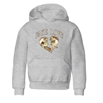 5s Golden Ticket shirts to match jordans Fake Love best t shirts to wear with jordans Air Jordan 5 Golden Ticket match shoes to clothes SNRT Sneaker Tees Youth Baby Heather Grey 2 tee