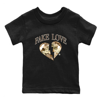 5s Golden Ticket shirts to match jordans Fake Love best t shirts to wear with jordans Air Jordan 5 Golden Ticket match shoes to clothes SNRT Sneaker Tees Youth Baby Black 2 tee