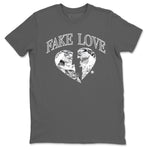 9s Cool Grey shirts to match jordans Fake Love best t shirts to wear with jordans Air Jordan 9 Cool Grey match shoes to clothes SNRT Sneaker Tees unisex cotton Cool Grey 2 shirts