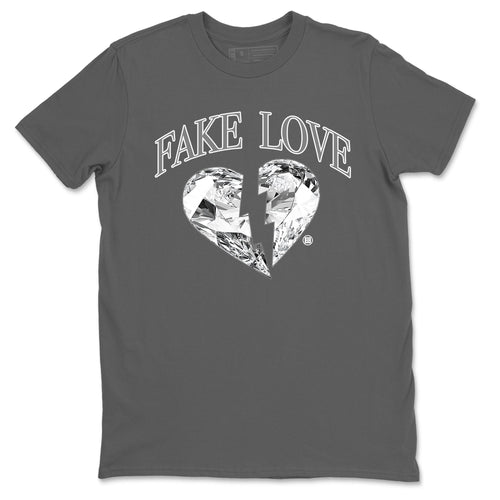 9s Cool Grey shirts to match jordans Fake Love best t shirts to wear with jordans Air Jordan 9 Cool Grey match shoes to clothes SNRT Sneaker Tees unisex cotton Cool Grey 2 shirts