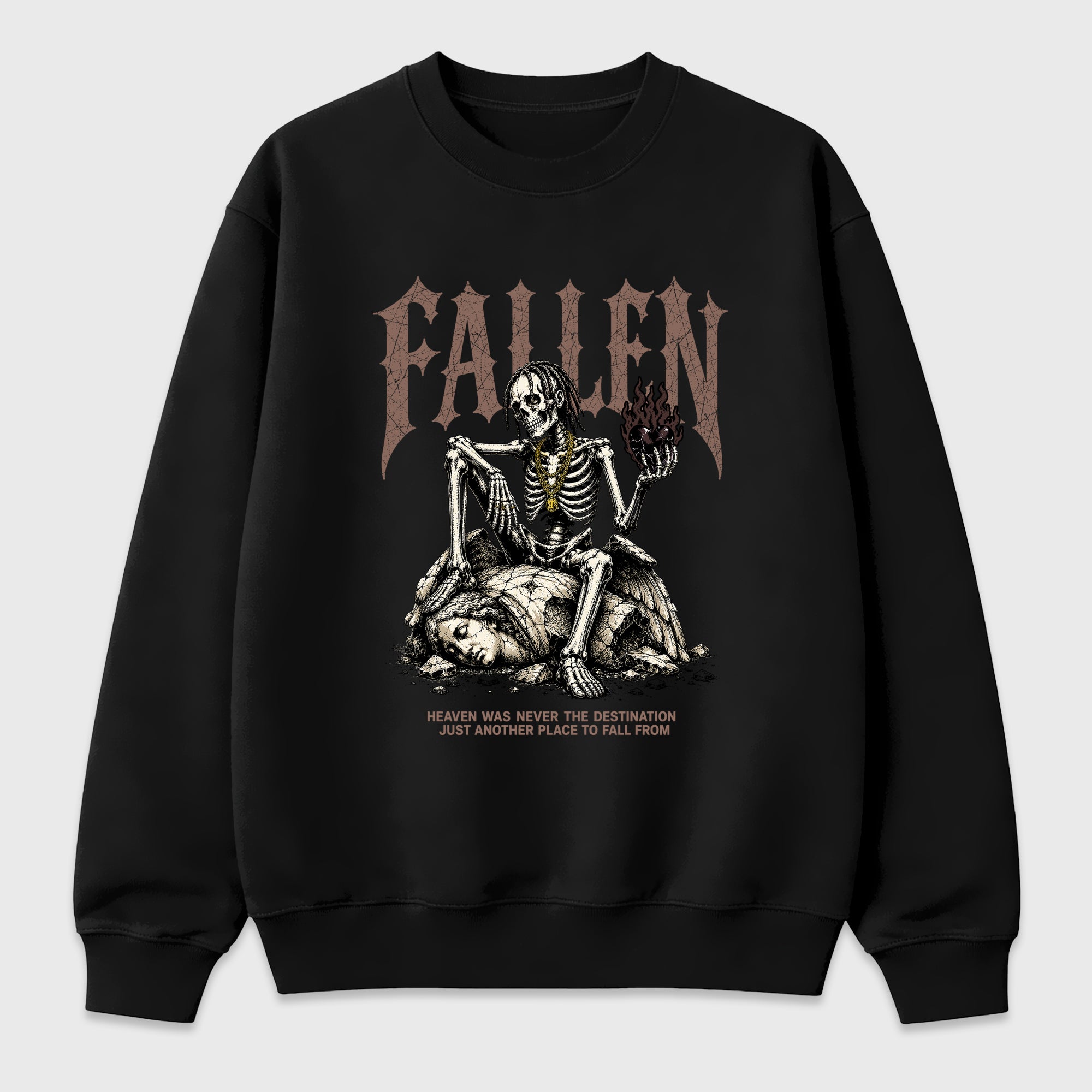 Fallen Graphic T-Shirt featuring original streetwear artwork designed to match the Air Jordan 4 London. Black 2 Graphic Tee.