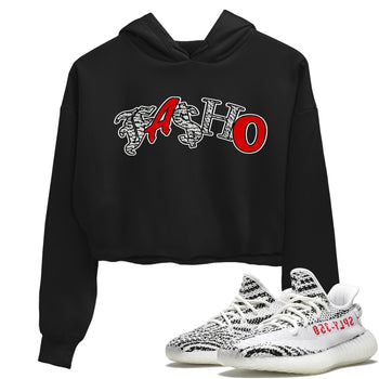 Yeezy 350 Zebra Sneaker Match Tees Fasho Sneaker Tees Yeezy Boost 350 V2 Zebra Sneaker Release Tees Women's Shirts Black 1