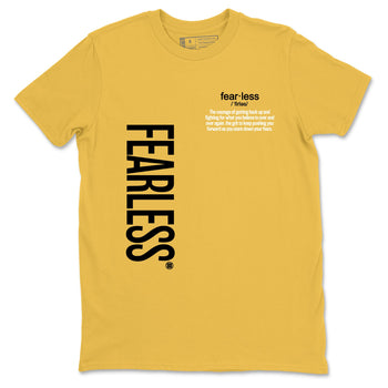 Fealess Definition sneaker match t-shirt t-shirts to match jordans, dunks, yeezys 5s Tokyo sneakers, shown in Daisy 2.