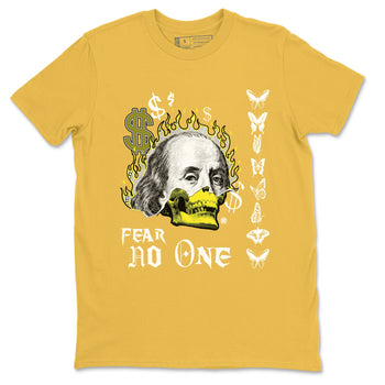 4s Vivid Sulfur shirt to match jordans Fear No One sneaker tees Air Jordan 4 Vivid Sulfur SNRT Sneaker Release Tees unisex cotton Daisy 2 crew neck shirt