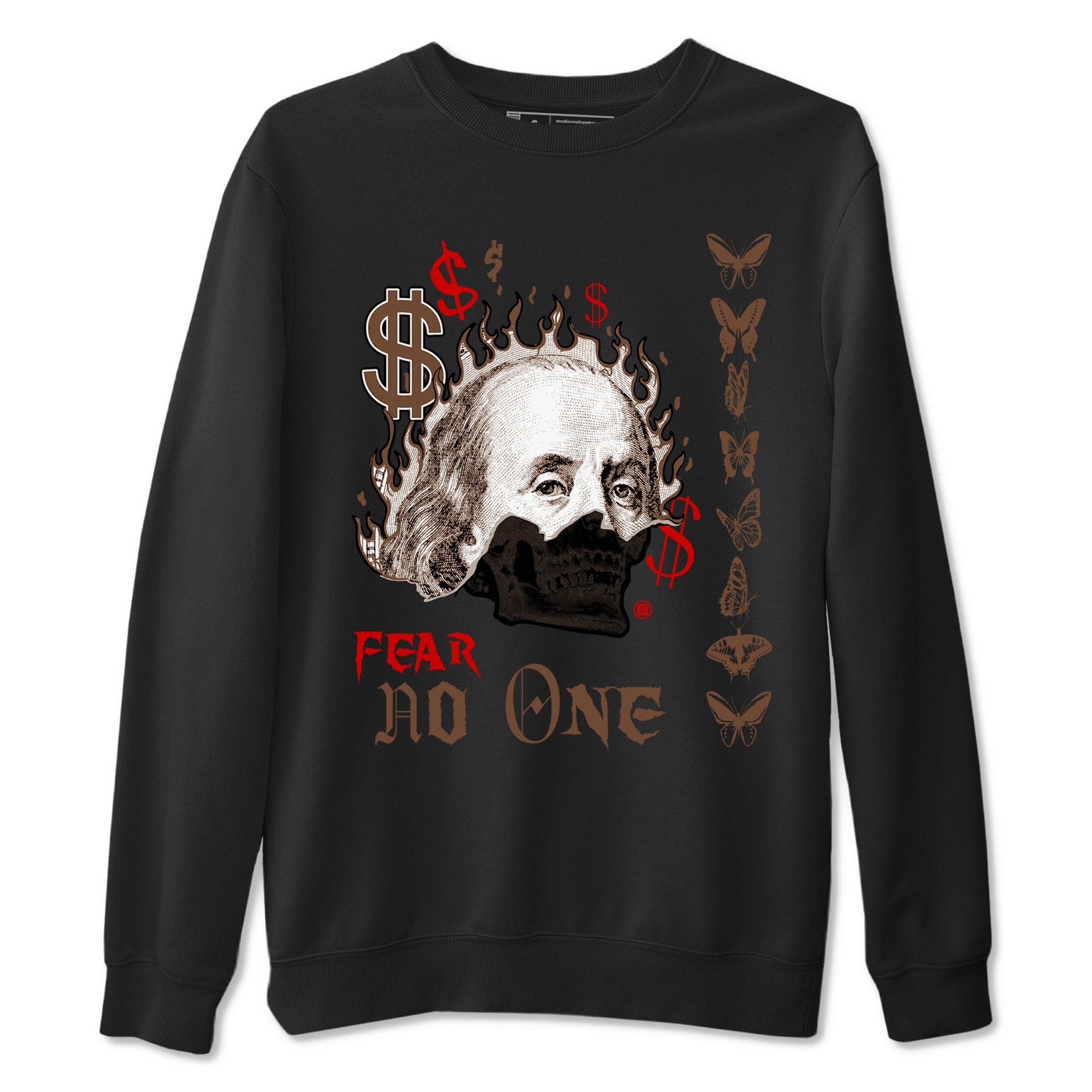 9s Olive shirts to match jordans Fear No One sneaker match tees Air Jordan 9 Olive match shoes to clothes SNRT Sneaker Tees unisex cotton Black 2 shirts