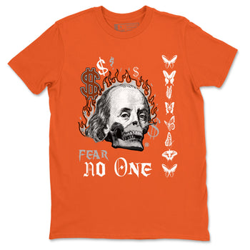 Air Max 1 OG '86 'Summit White and Cosmic Clay shirts to match jordans Fear No One sneaker match tees Air Max 1 Cosmic Clay match shoes to clothes SNRT Sneaker Tees unisex cotton Orange 2 shirts