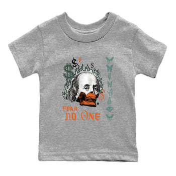 Dunk Low Ceramic shirts to match jordans Fear No One sneaker match tees Dunk Ceramic match shoes to clothes SNRT Sneaker Tees Youth Baby Heather Grey 2 tee